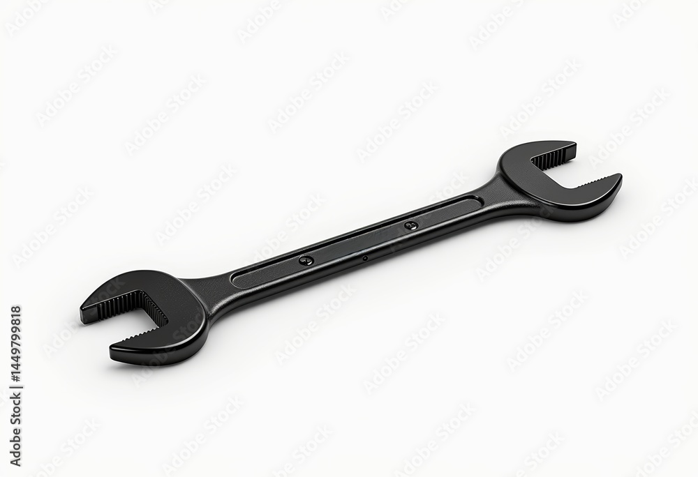 Self-Adjusting Wrench on White Background Self-Adjusting Wrench on White Background