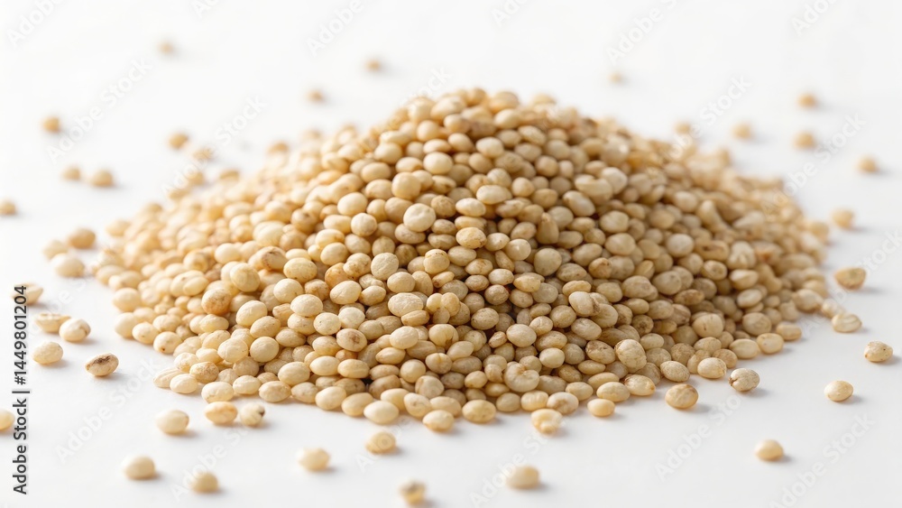 Heap of Quinoa Seeds Heap of Quinoa Seeds