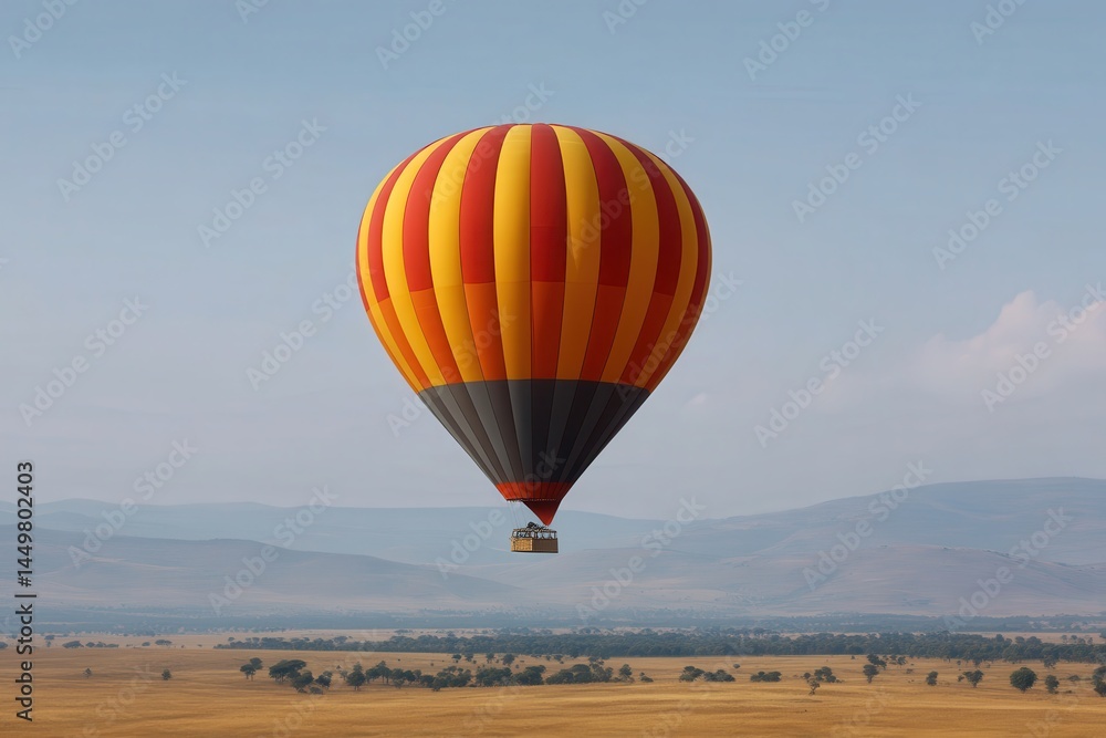 Fototapeta premium hot air balloon in the sky