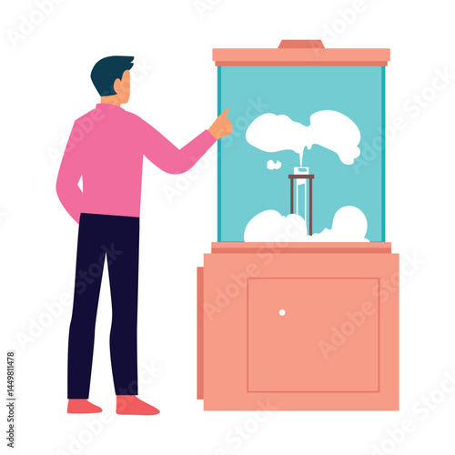 Cryopreservation Vector illustration which can easily modify or edit