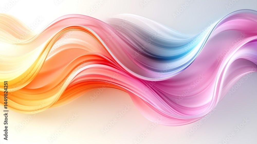 Abstract background with colorful lines and curves, light colors, gradient color scheme, motion blur effect HD 8K wallpaper Photographic Image Abstract background with colorful lines and curves, light colors, gradient color scheme, motion blur effect HD 8K wallpaper Photographic Image