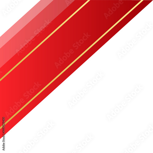 Free Download Gold Gradient Ribbon Tab - GFXLoad