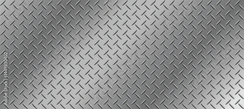 Metallic Steel Pattern Background