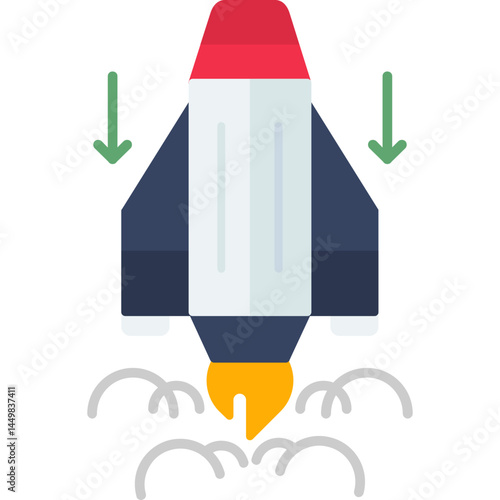 Atmospheric Reentry Icon