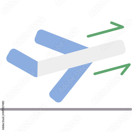 Vertical Takeoff and Landing Icon