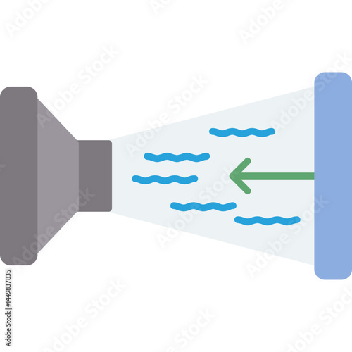 Aerodynamic Wind Tunnel Model Icon