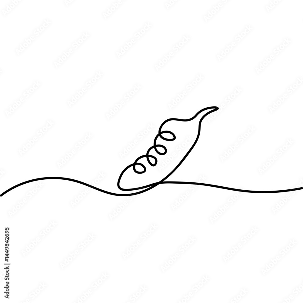 Vegetable Continuous Line Art
Vegetable Continuous Line Art