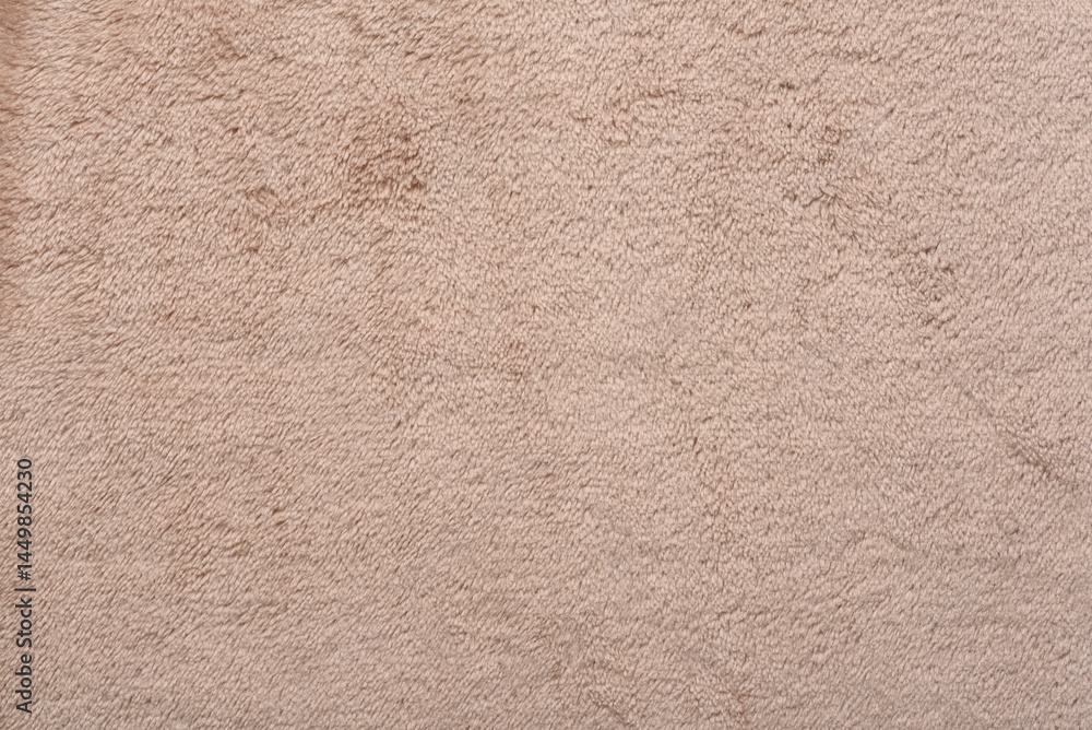 Fototapeta premium Texture of brown velvet fabric