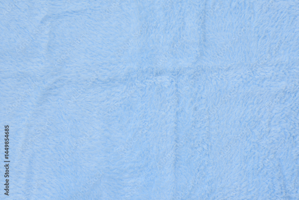 Obraz premium Texture of blue velvet fabric