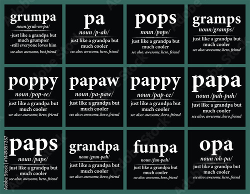 Definition design for grandpa t shirt