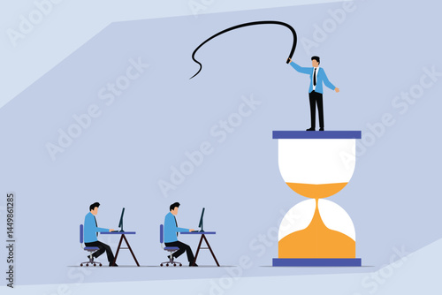 Flat Vector Time Pressure and Micromanagement Concept