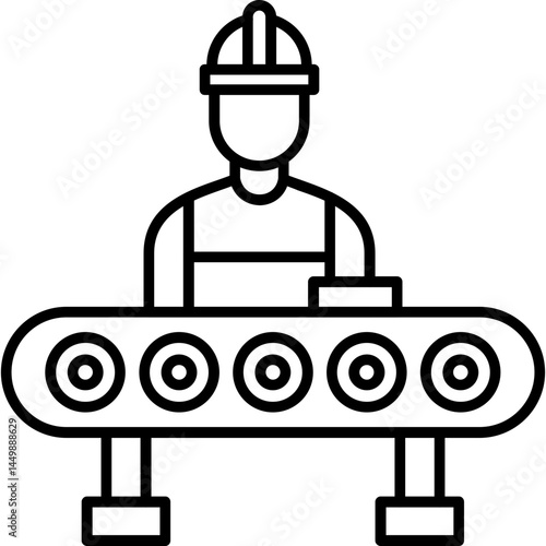 Manufacturing Plant Icon