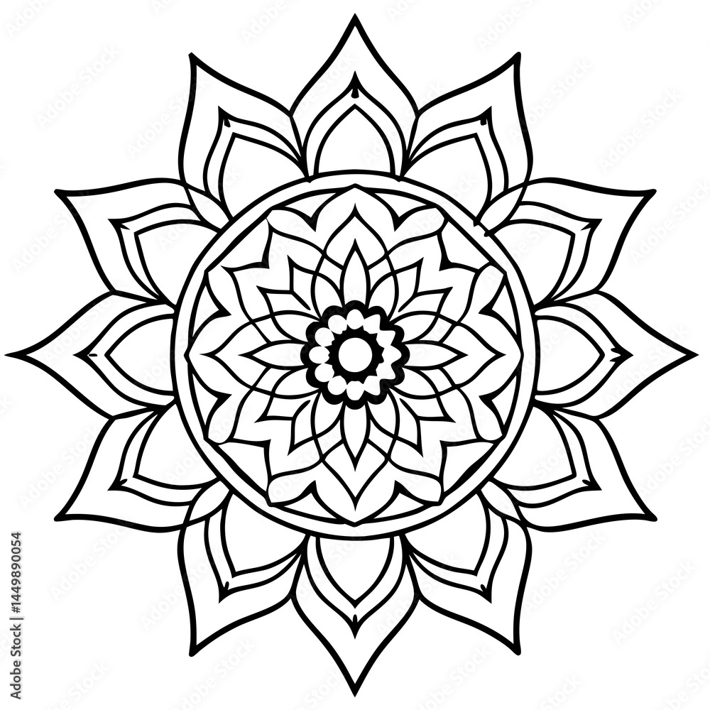 decorative mandala design decorative mandala design