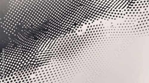 Wallpaper Mural abstract black and white halftone dot pattern background Torontodigital.ca
