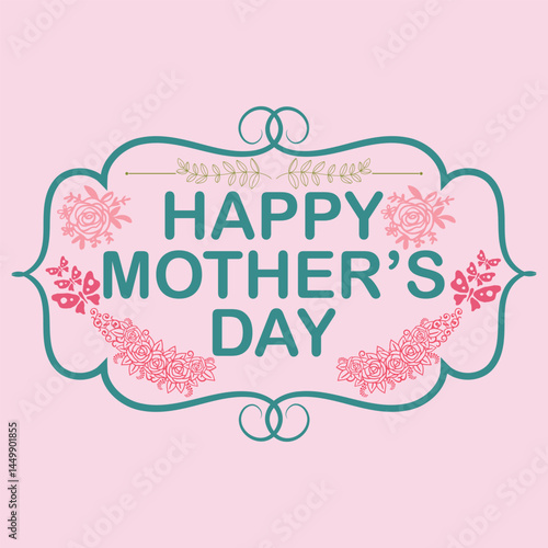Mother's day poster, Mother's day modern background design, social media, flyer, template, greeting card. Happy mother's day t shirt. Happy mothers day card, square banner.