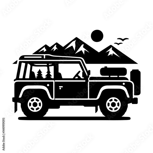 Race Car Number 2 Silhouette for Motorsport and Speed Design