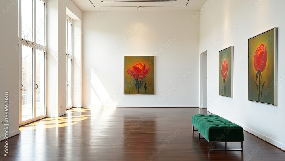 Fototapeta premium interior of a modern house
