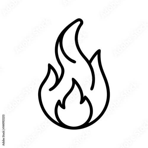fire or blaze on transparent background for web and graphic design