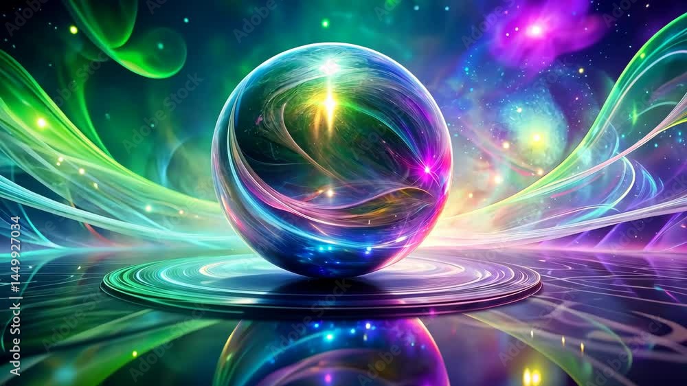 Mesmerizing Orb of Light A Journey Through Cosmic Energy and Vibrant Hues Mesmerizing Orb of Light A Journey Through Cosmic Energy and Vibrant Hues