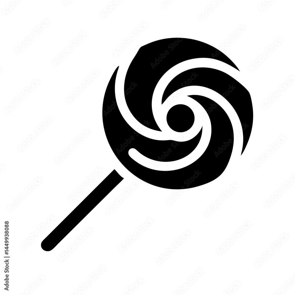 lollipop silhouette on transparent background for web and graphic design lollipop silhouette on transparent background for web and graphic design