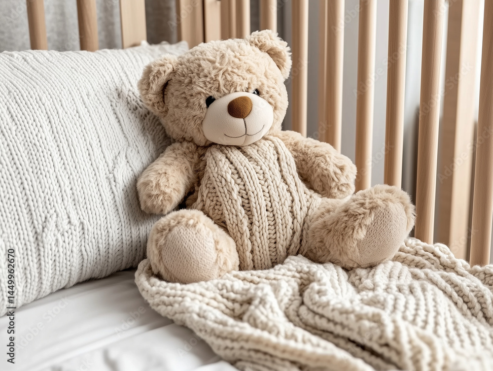 teddy bear on the bed teddy bear on the bed