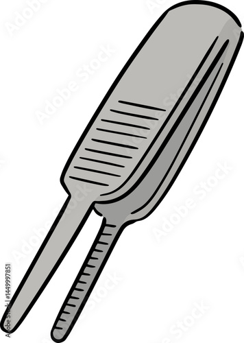 Illustration of forceps
