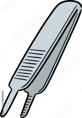 Illustration of forceps
