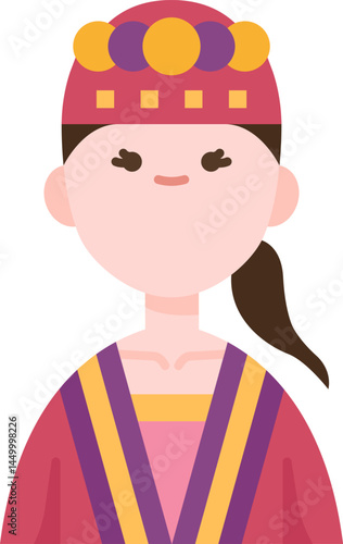 taiwanese illustration on a white background 