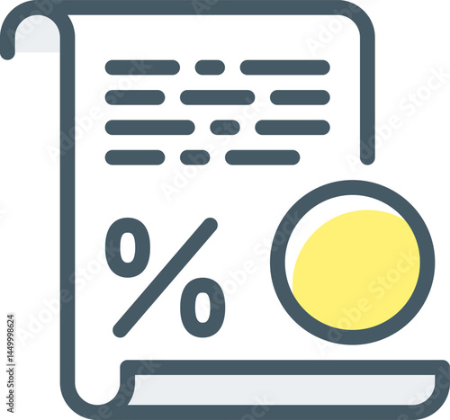 tax illustration on a white background 