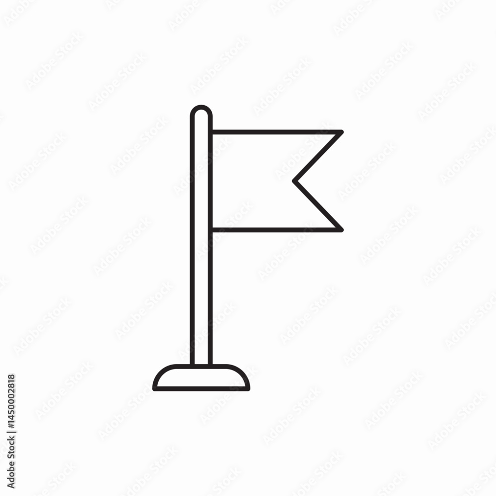Location flag marker point icon vector sign Location flag marker point icon vector sign
