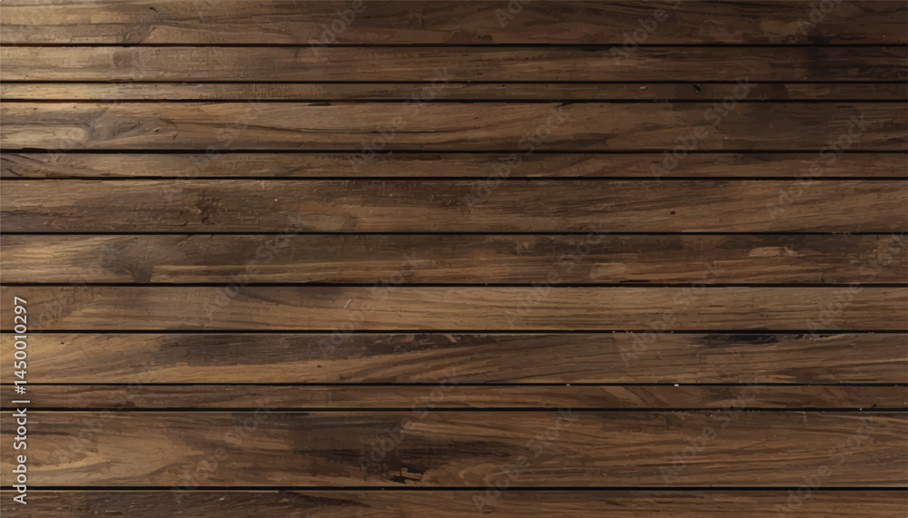 Obraz premium Wooden wall. Wood texture. Wall panel made of boards. Wood background.