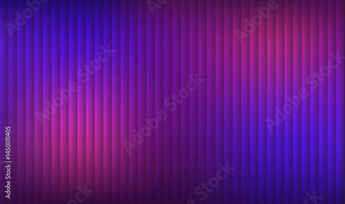 Dark blue and pink ribbed glass background. Dark pink matte corrugated wallpaper. Abstract gradient background texture. Ribbed glass background semitransparent overlay. 
