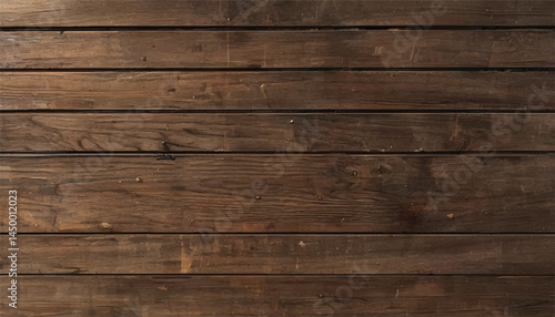 Wooden wall. Wood texture. Wall panel made of boards. Wood background.