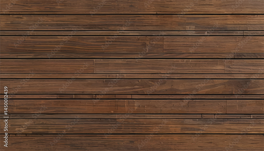 Fototapeta premium Wooden wall. Wood texture. Wall panel made of boards. Wood background.
