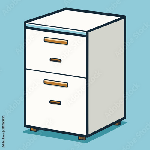 file cabinet with folders