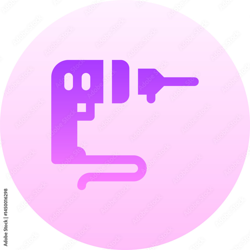 drilling machine illustration on a white background drilling machine illustration on a white background