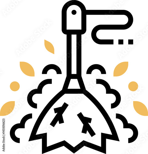 duster (2) illustration on a white background 