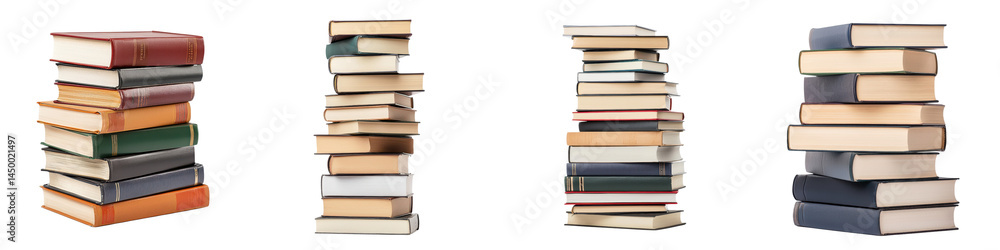 Stacks of academic books and textbooks Stacks of academic books and textbooks