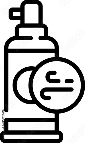 freshener illustration on a white background 