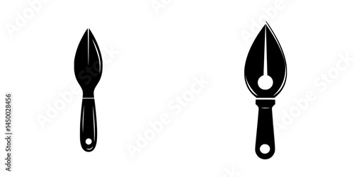 Garden tools for planting and weeding showcased against a white background