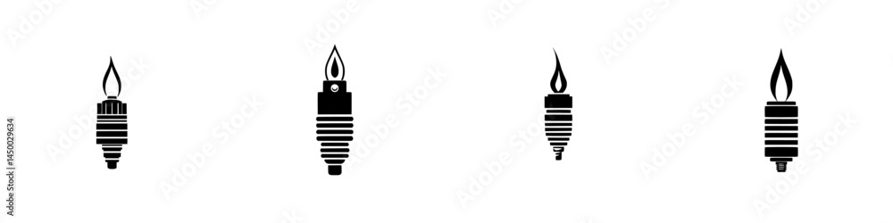 Variations of spark plug designs displayed in a graphic format showcasing their unique features and shapes Variations of spark plug designs displayed in a graphic format showcasing their unique features and shapes