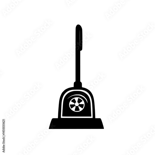 Vacuum cleaner with modern design for effective home cleaning at dusk