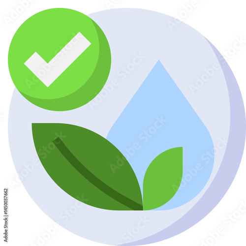 hypoallergenic illustration on a white background    