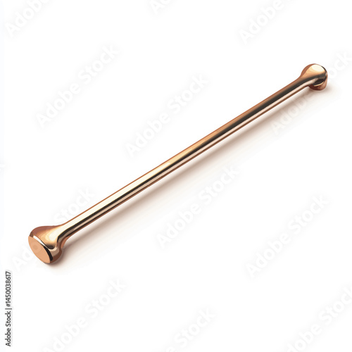 Simple pry bar icon sheet on white background  -  