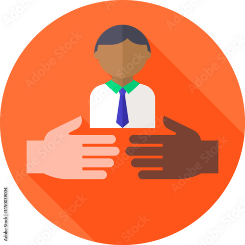intermediary illustration on a white background    