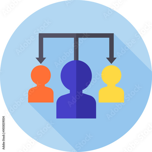 intermediary illustration on a white background     