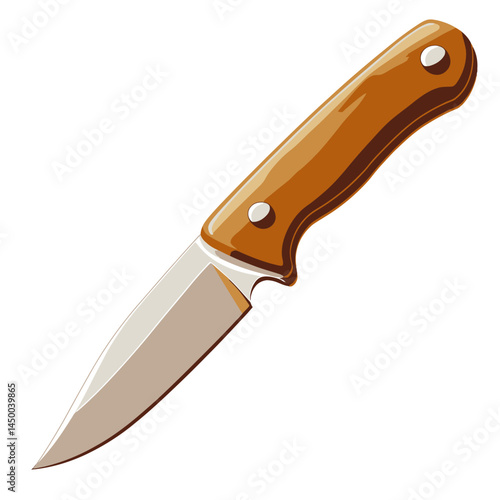 Simple utility knife icon sheet on white background  -  