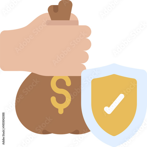 loan illustration on a white background     