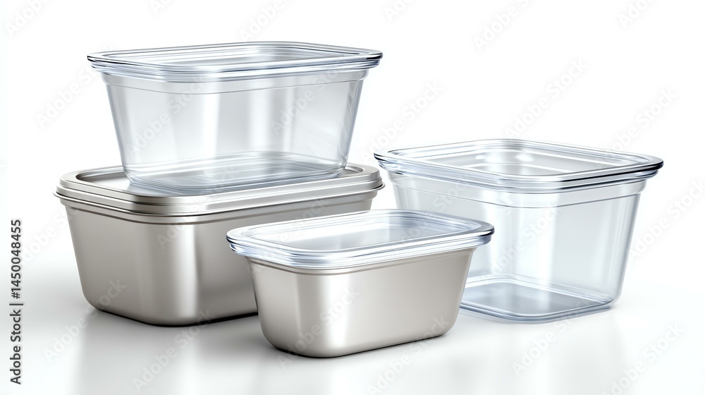 Stack of Food Storage Containers Stack of Food Storage Containers