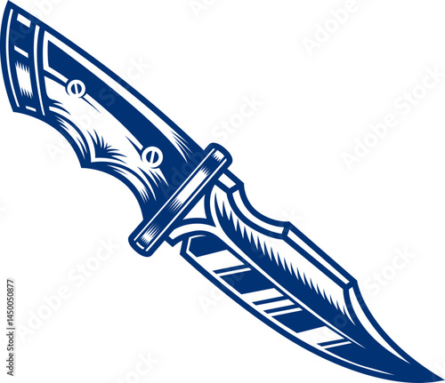 Vector of a Pocket knife. Kitchen knife icon